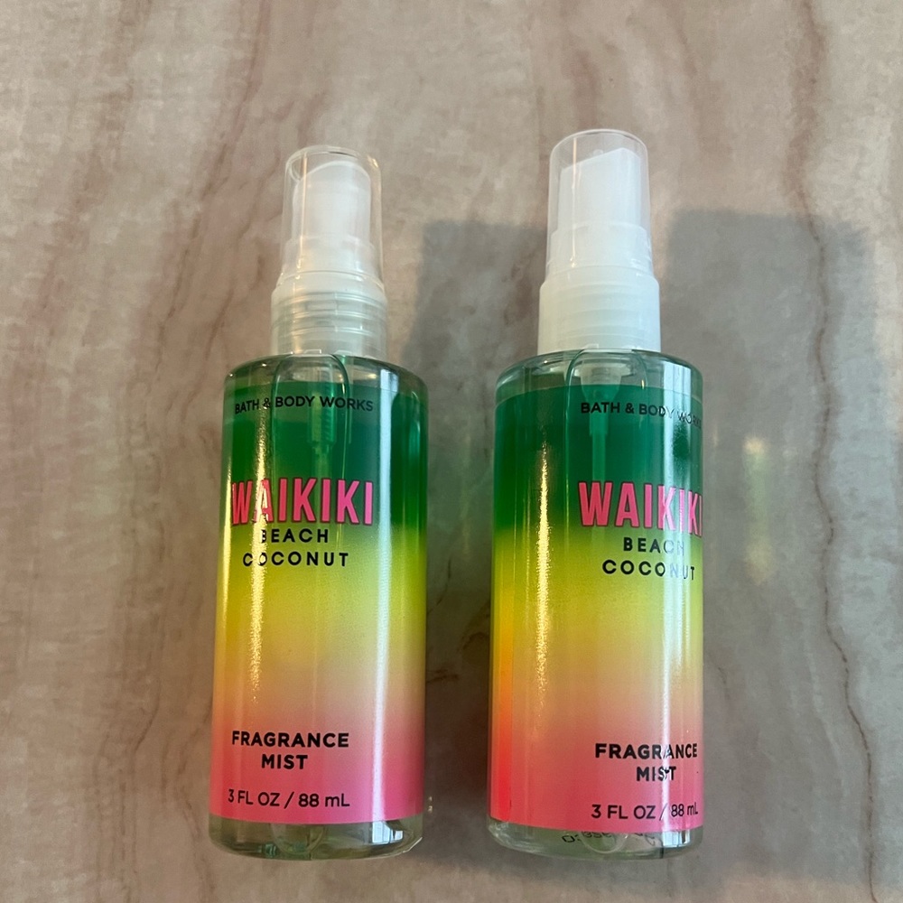 Waikiki Beach Coconut Travel Size Fragrance Mist Set